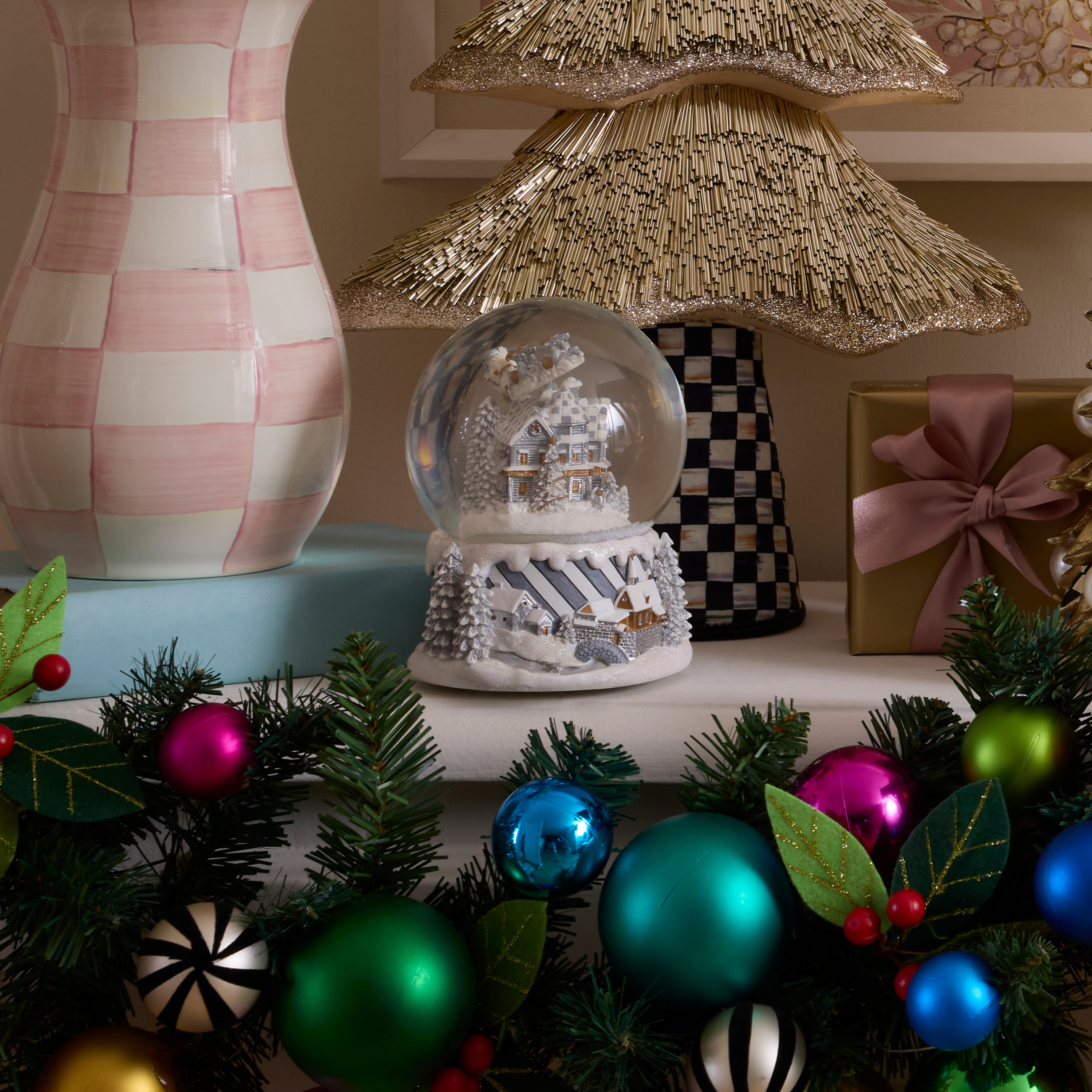 MacKenzie-Childs | Sterling Village Snow Globe