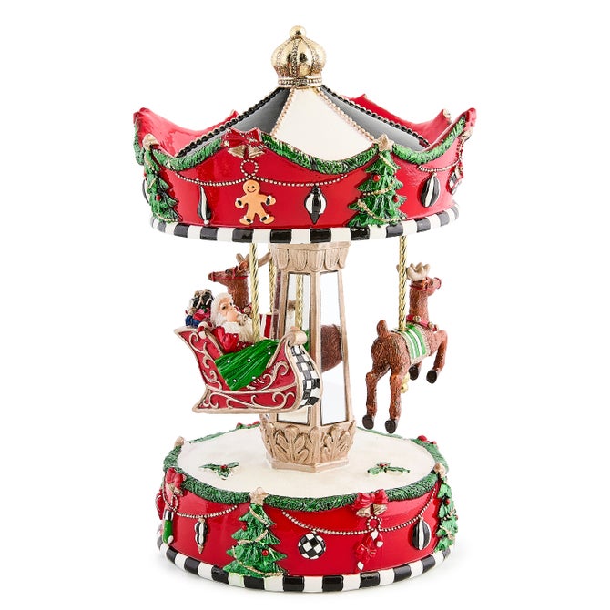 MacKenzie-Childs Christmas Carousel image number 0