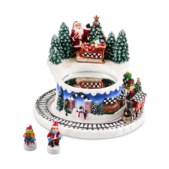 Musical Ice Skating Winter Scene image number 0