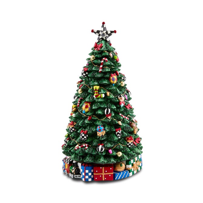 Christmas Carol Rotating Musical Tree image number 2
