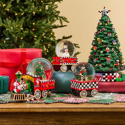 Christmas Carol Rotating Musical Tree
