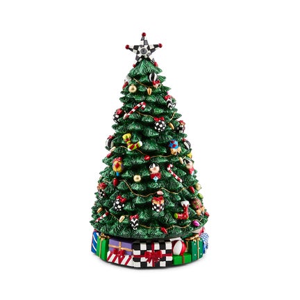 Christmas Carol Rotating Musical Tree