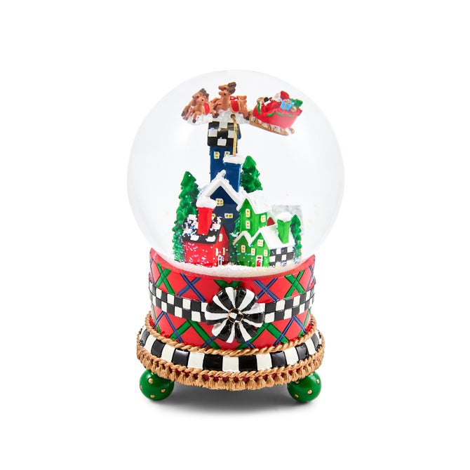 Tartan Village Snow Globe image number 0