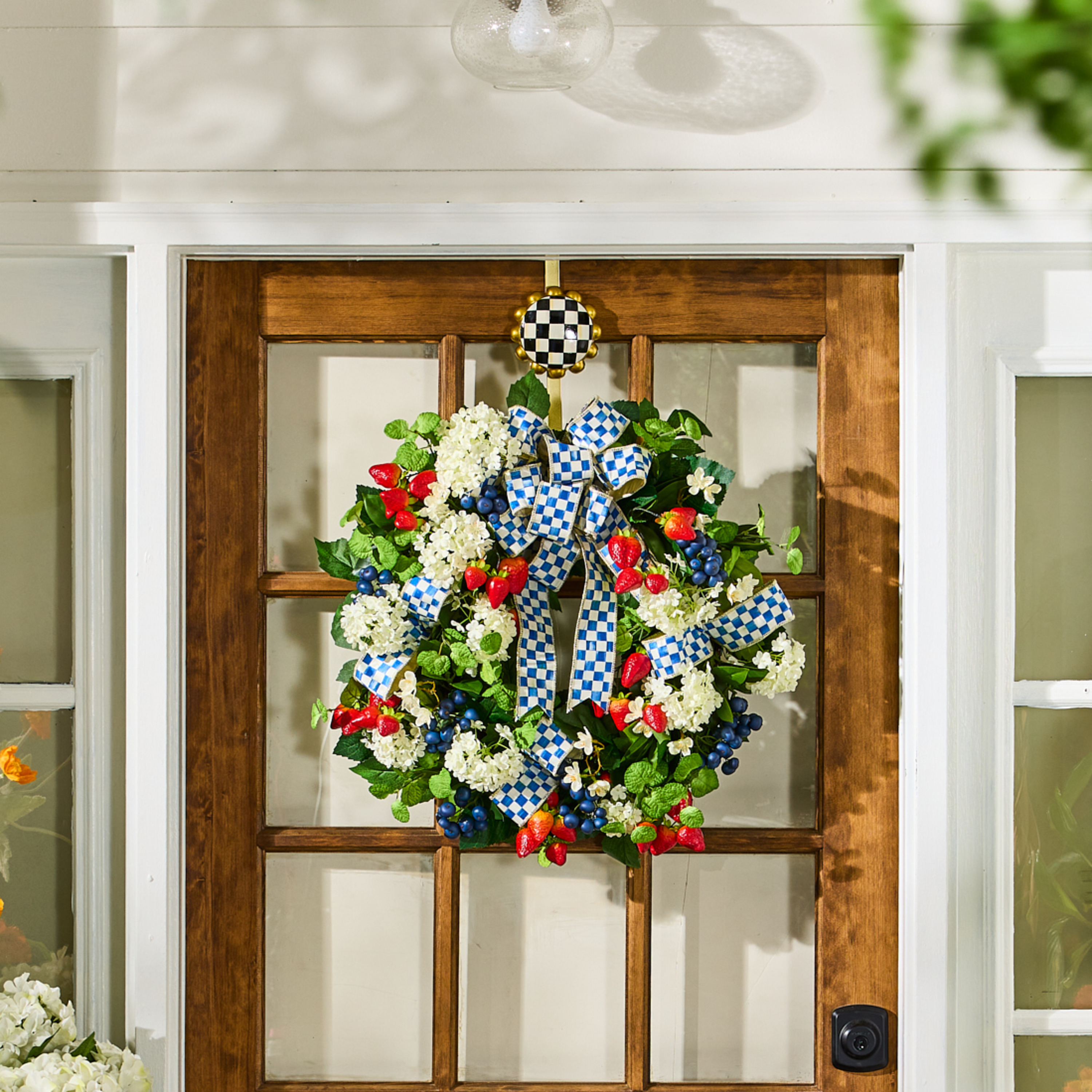 MacKenzie-Childs | Courtly Check Wreath Hanger