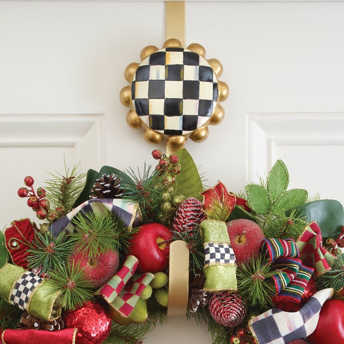 Courtly Check Wreath Hanger image number 7