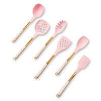 Rosy Check Utensil Caddy Set