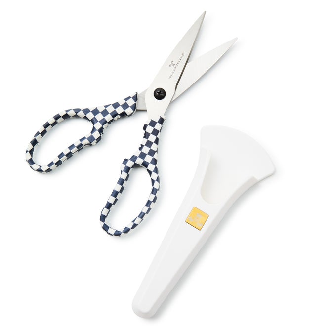 Black & White Check Kitchen Shears image number 3