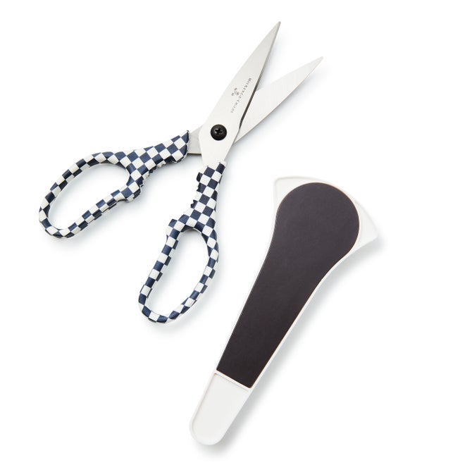 Black & White Check Kitchen Shears image number 2