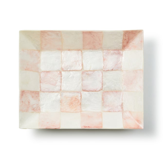 Rosy Check Capiz Bath Collection image number 13