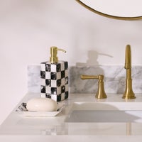 Courtly Check Capiz Soap Dish