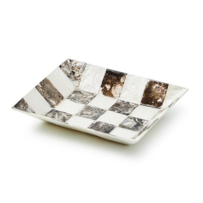 Courtly Check Capiz Soap Dish image number 0