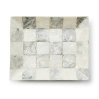 Sterling Check Capiz Soap Dish
