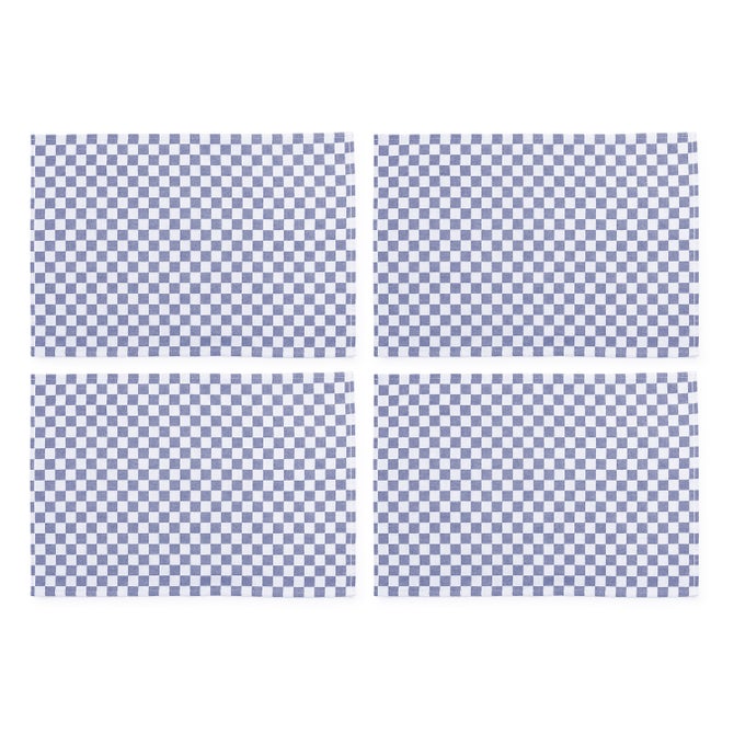 Indigo Check Placemat, Set of 4 image number 2