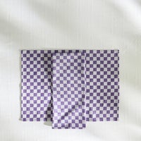 Violet Check Placemat, Set of 4