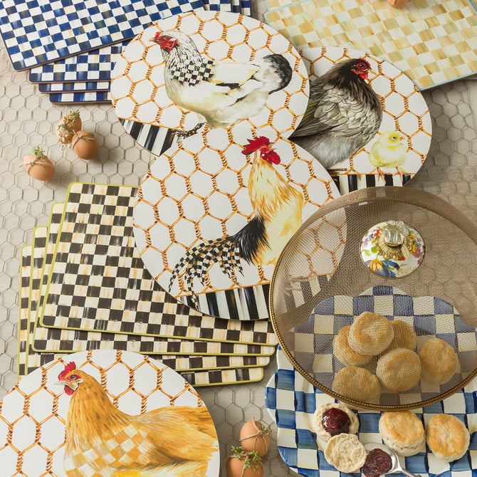 Royal Check Cork Back Placemats, Set of 4 image number 5