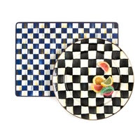 Royal Check Cork Back Placemats, Set of 4