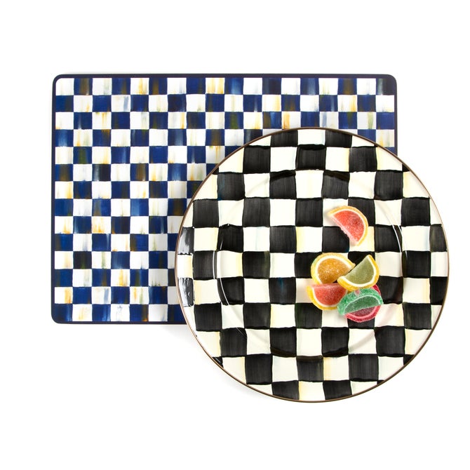 Royal Check Cork Back Placemats, Set of 4 image number 7