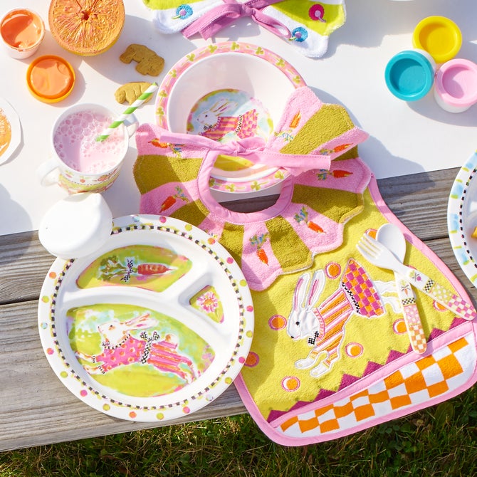 Bunny Toddler's Dinnerware Set image number 8