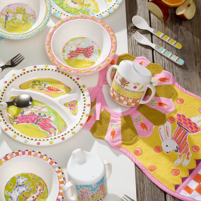Bunny Toddler's Dinnerware Set image number 2