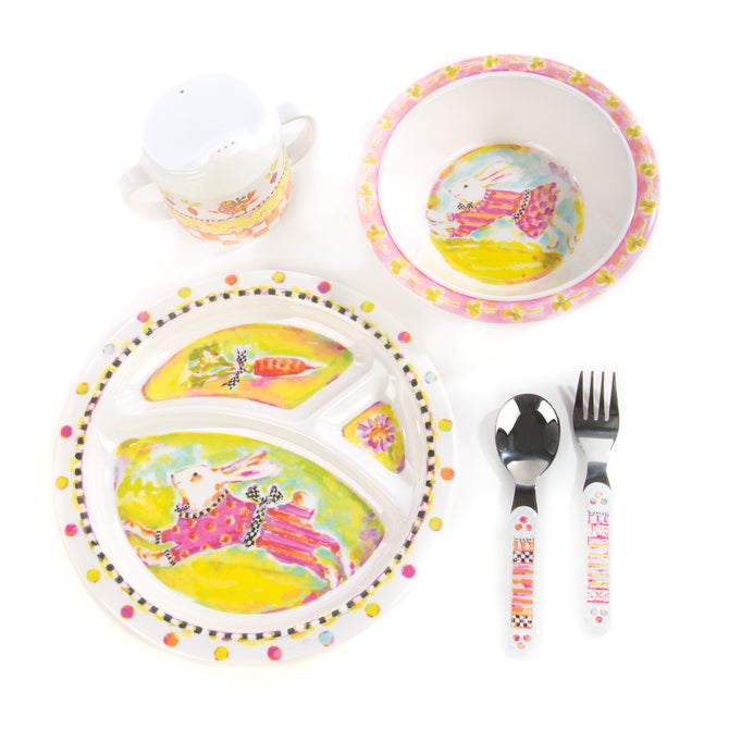 Bunny Toddler's Dinnerware Set image number 0