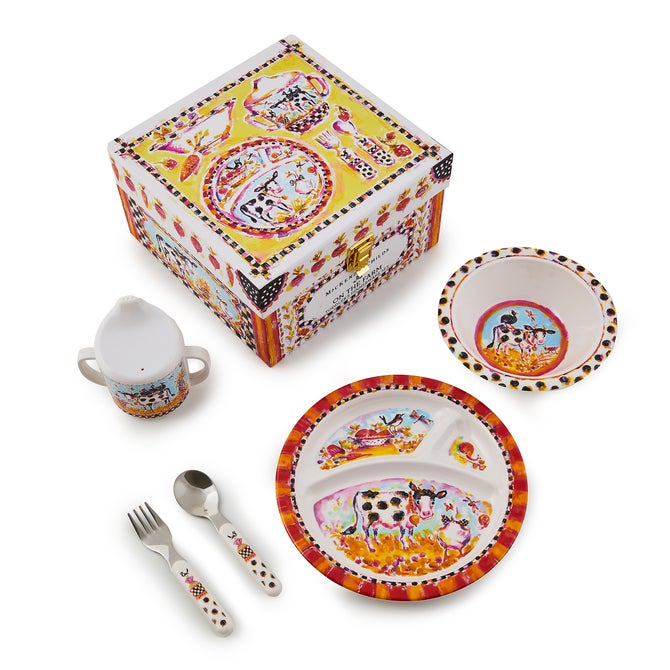 On the Farm Toddler's Dinnerware Set image number 0