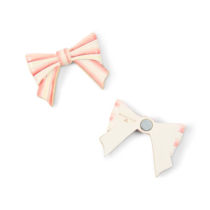Rosy Bow Magnets, Set of 2 image number 2