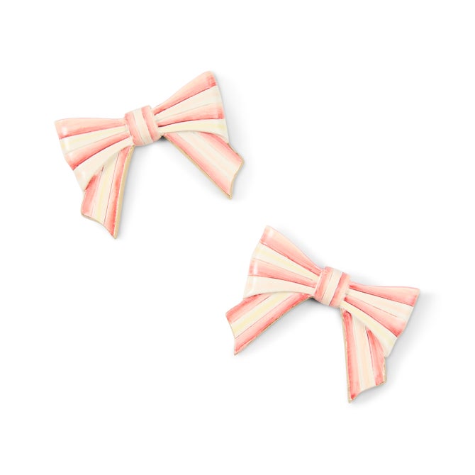 Rosy Bow Magnets, Set of 2 image number 0
