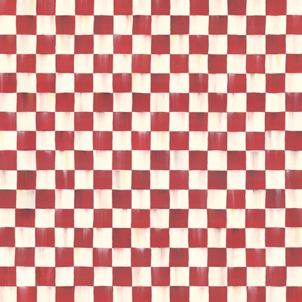 Cherry Check Gift Wrap, Set of 2