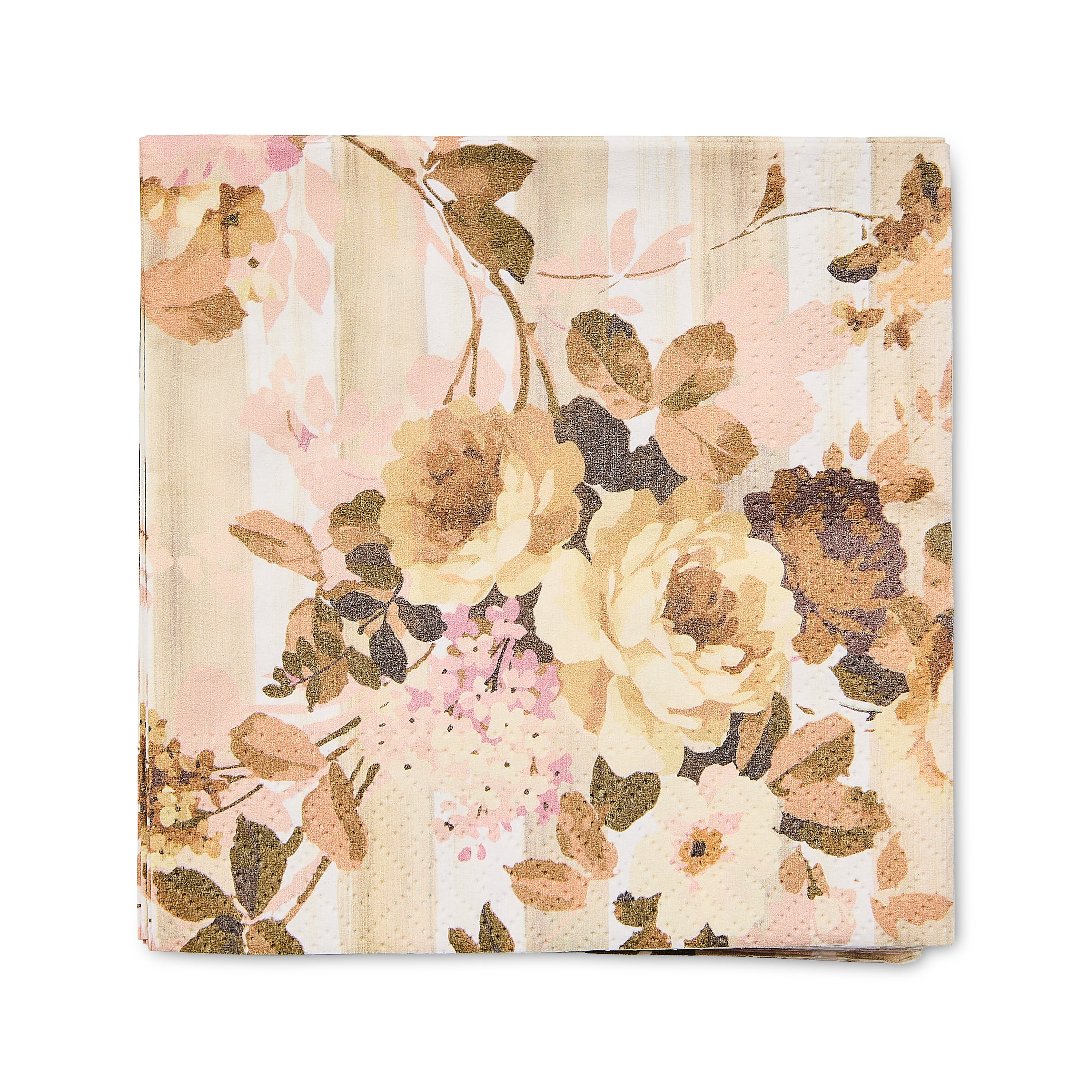 MacKenzie-Childs | Wild Rose Cocktail Paper Napkins