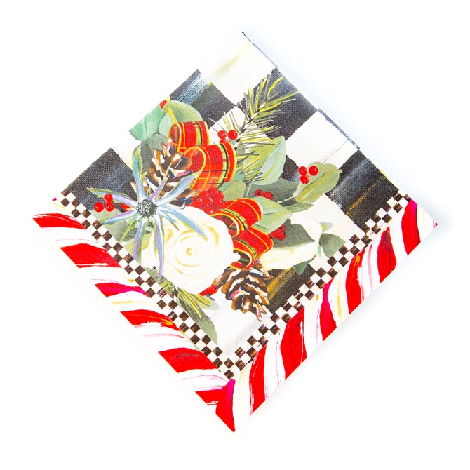Scottish Bouquet Cocktail Paper Napkins image number 0