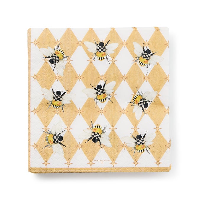 Queen Bee Cocktail Paper Napkins image number 0