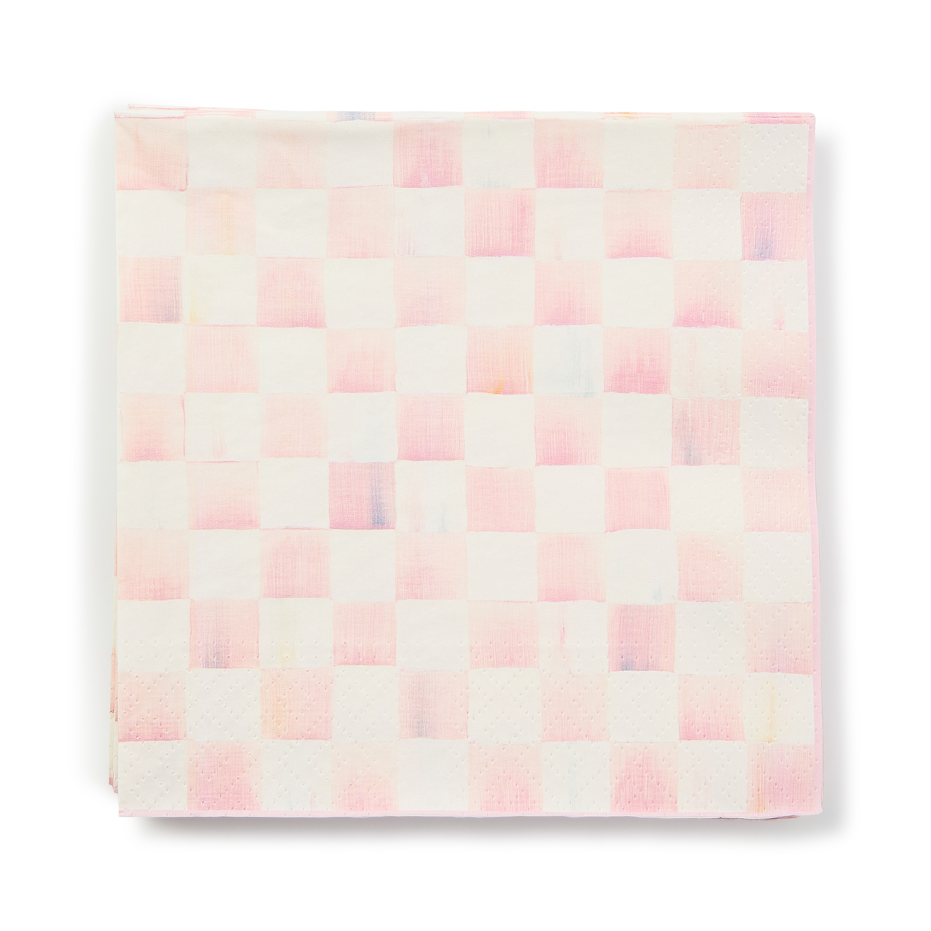 MacKenzie-Childs Rosy Check Dinner Napkins