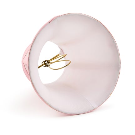 Rosy Check Chandelier Shade