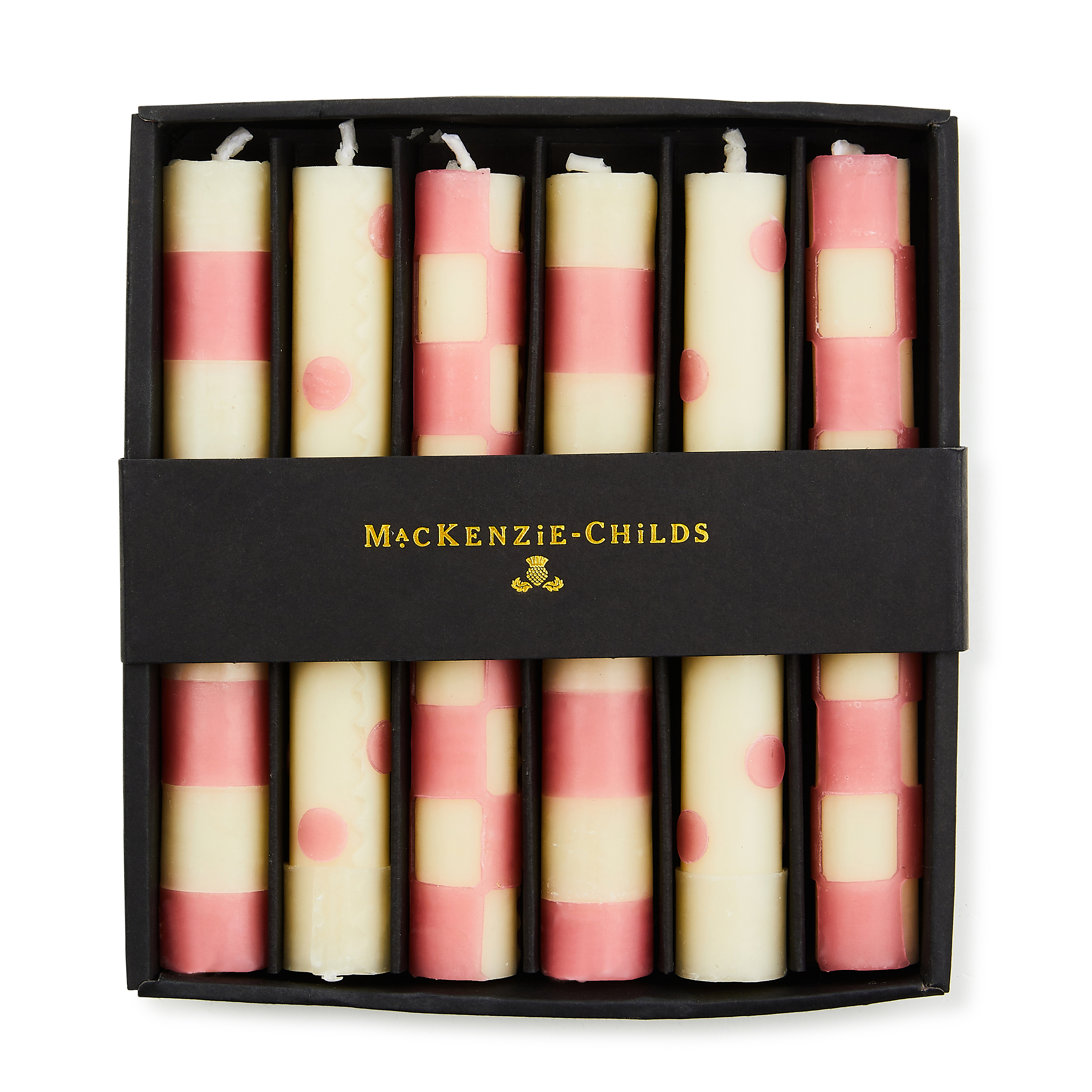 MacKenzie-Childs Dinner Candles