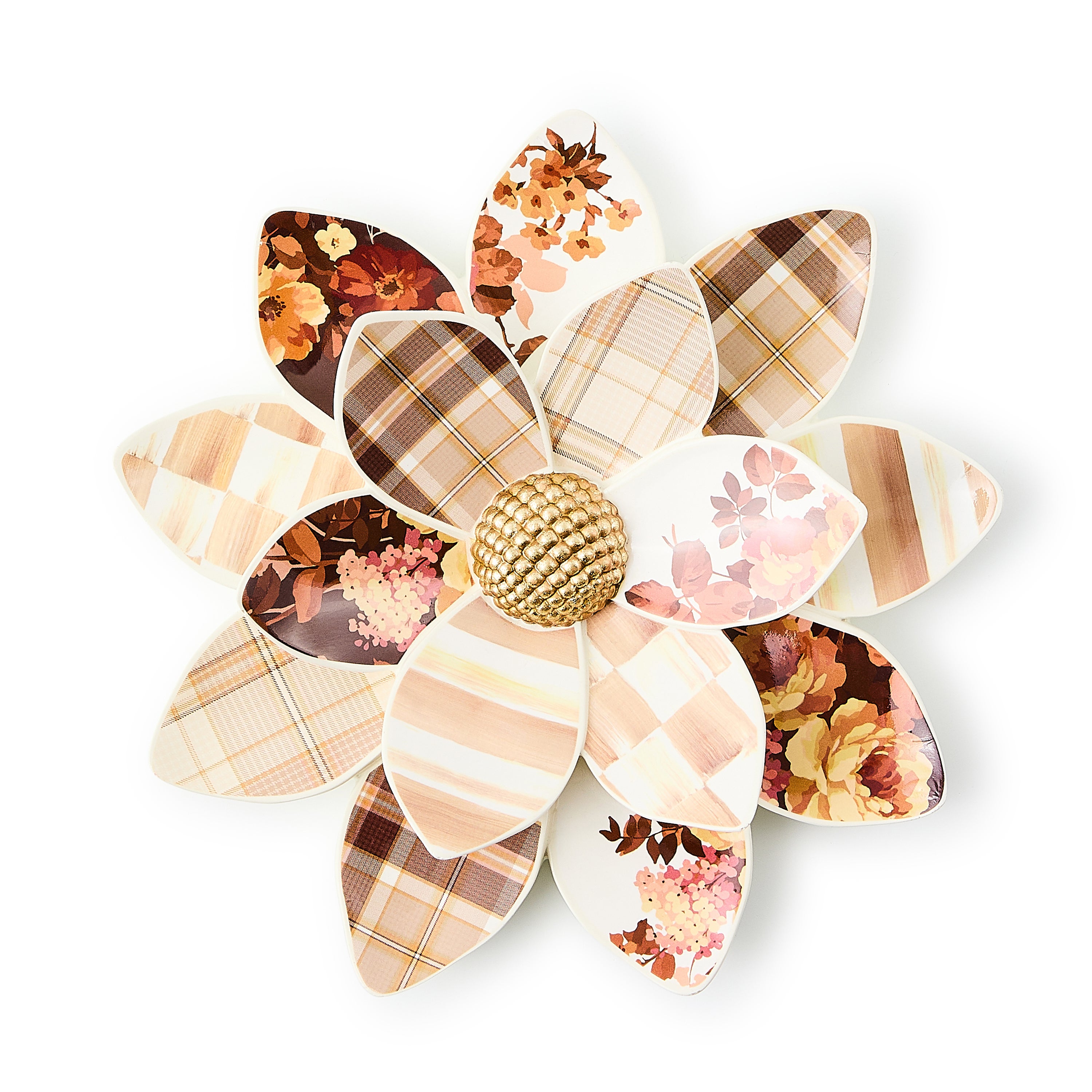 Mackenzie Childs 壁掛け フラワーオブジェ 花 ウォールデコ MacKenzie-Childs | Wild Rose Small Wallflower