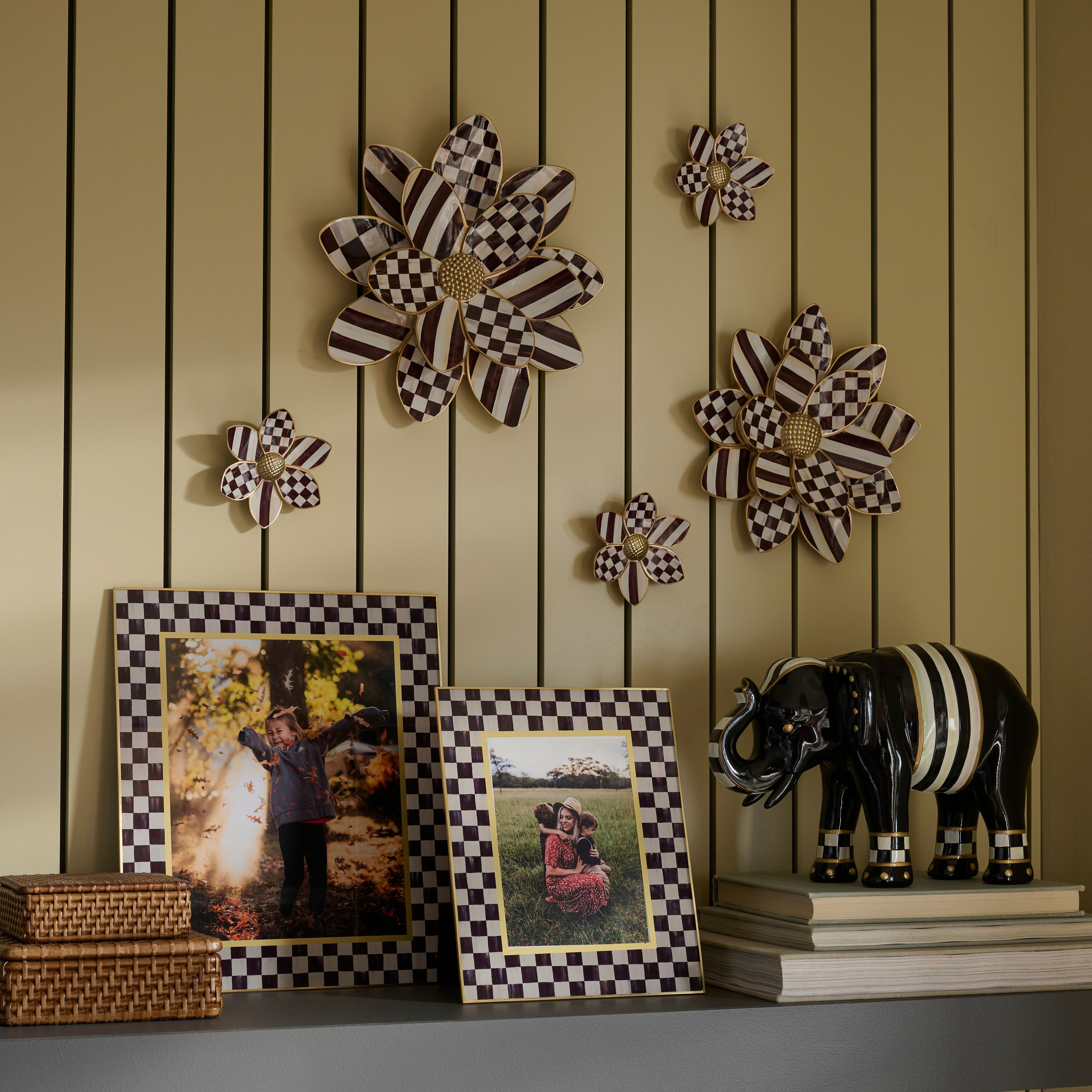 MacKenzie-Childs | Courtly Wallflowers, Set of 3