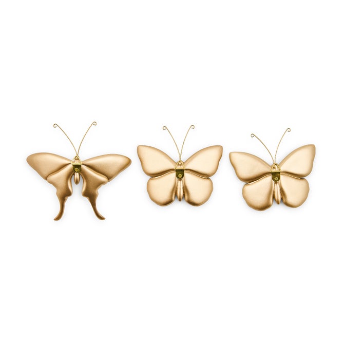 Courtly Check & Stripe Butterfly Trio image number 5