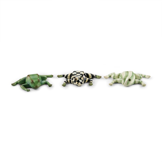 Courtly Frog Wall Decor Trio image number 2