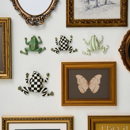 Courtly Frog Wall Decor Trio