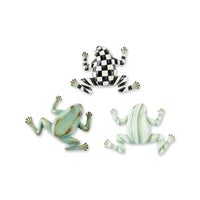 Courtly Frog Wall Decor Trio