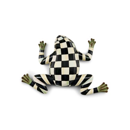 Courtly Check Frog Wall Decor