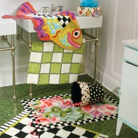 Happy Fish Bath Rug