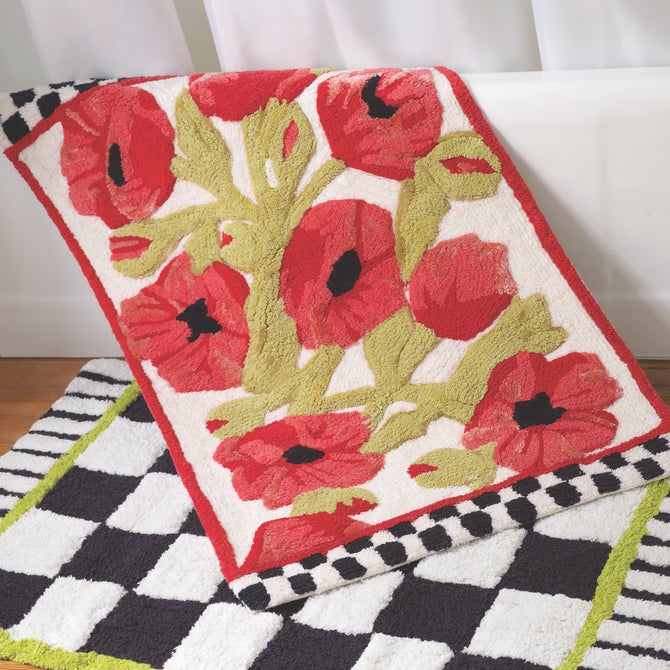 Poppy Bath Rug image number 1