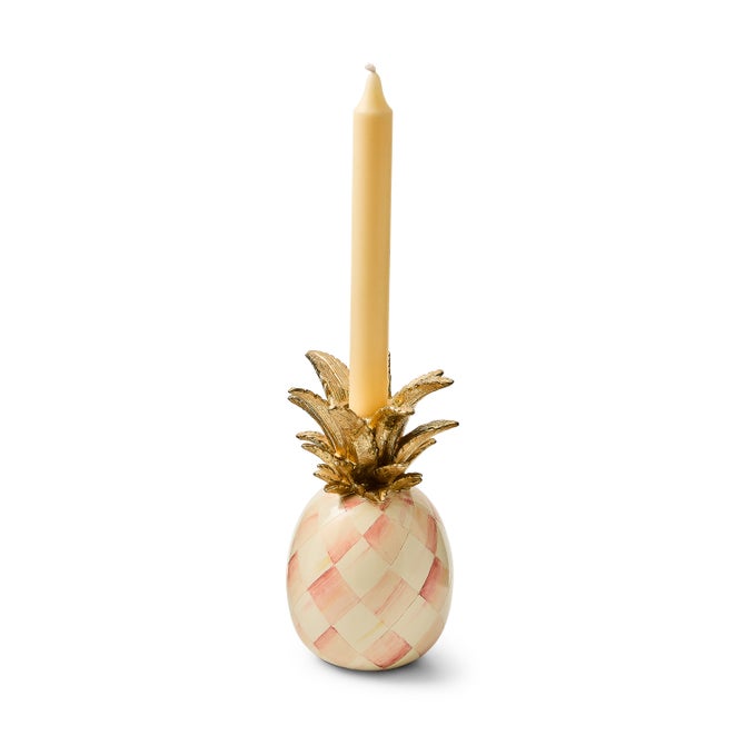 Rosy Pineapple Candle Holder image number 2