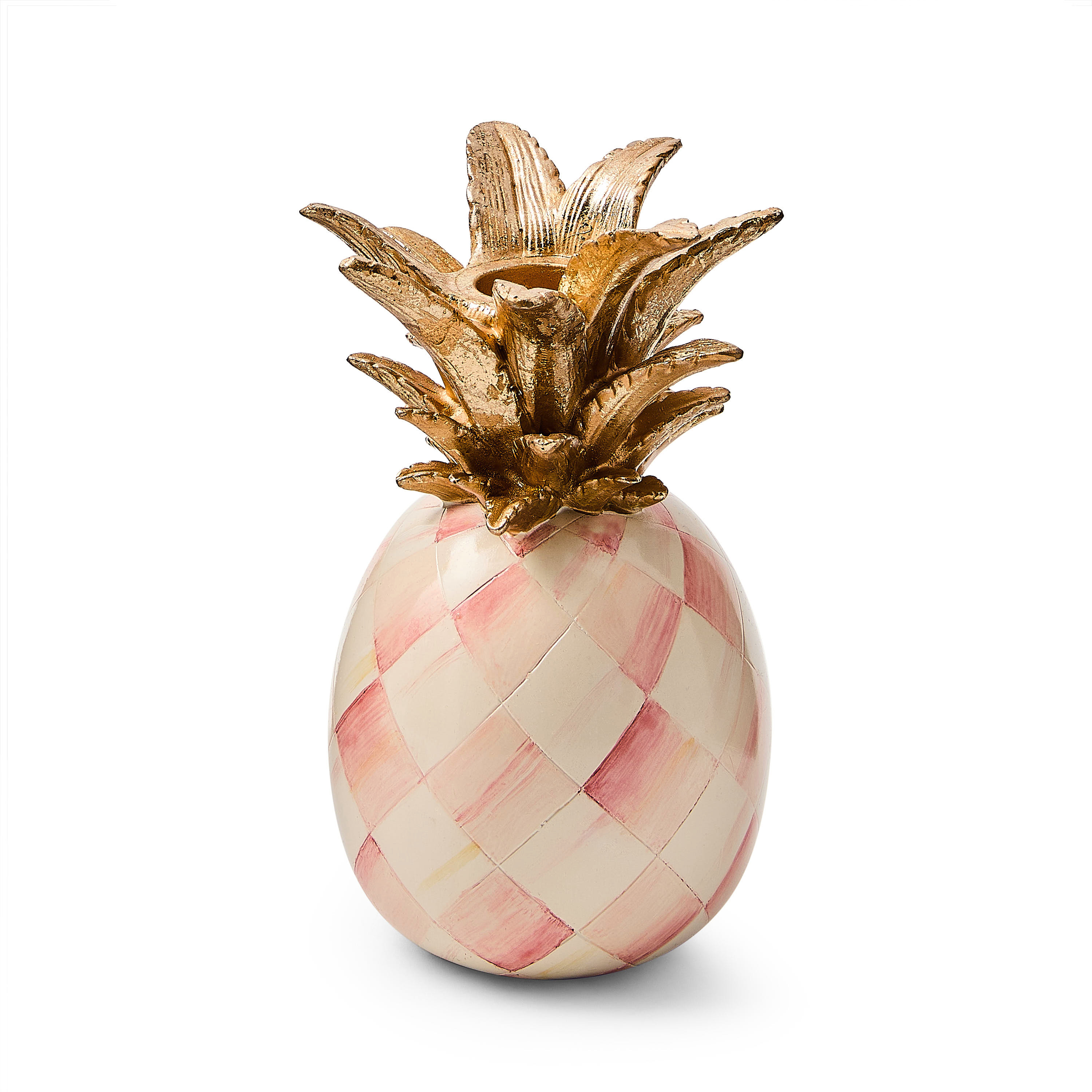 MacKenzie-Childs | Rosy Pineapple Candle Holder