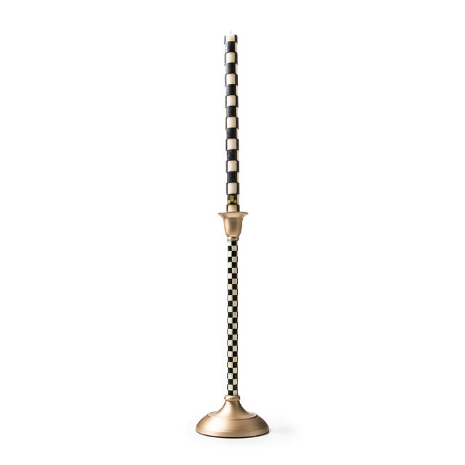 Courtly Check Large Candlestick image number 3