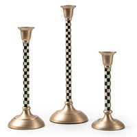 Courtly Check Small Candlestick