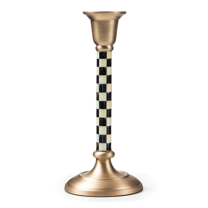 Courtly Check Small Candlestick image number 0