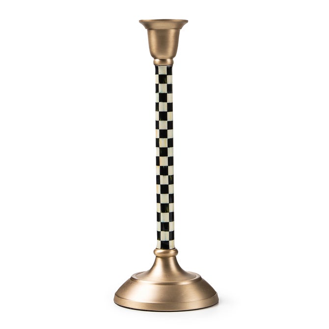 Courtly Check Medium Candlestick image number 0