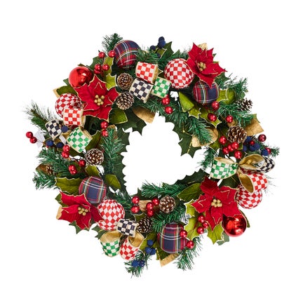 Timeless Tartan 26" Wreath